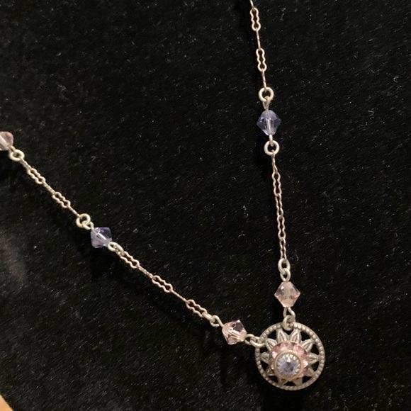 Liz Palacios Necklace, Like New, Beautiful Necklace with Swarovski Crystals - Picture 6 of 7